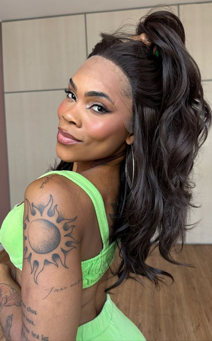 LACE FRONT YARA - CASTANHO COR 4 (PREMIUM)
