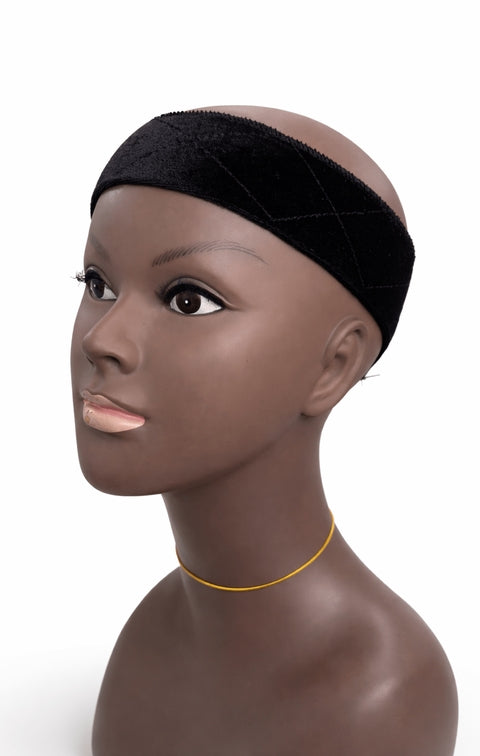 HAIR GRIP DE VELUDO - COR PRETO