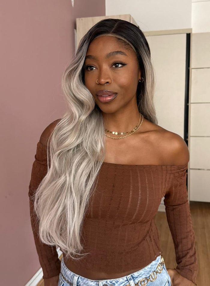 LACE FRONT GRACE SY - LOIRO PLATINADO PKGD4 (PREMIUM)