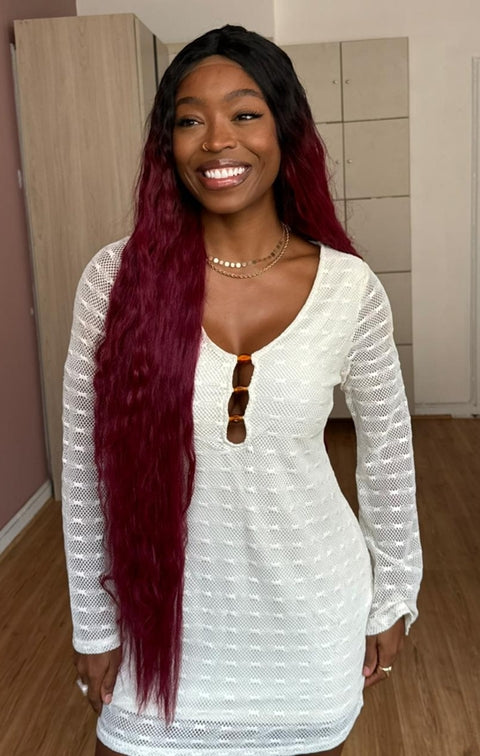 LACE FRONT BIO-BOHEMIAN - MARSALA C118 (BIO FIBRA)