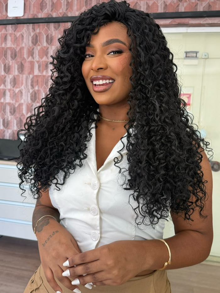 WIG LOLLA - CASTANHO COR 2 (BIO FIBRA)
