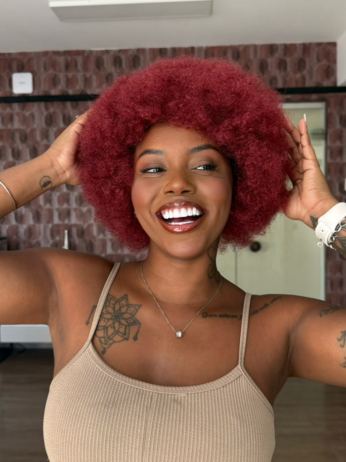 WIG AFRO MALI - VERMELHO (FUTURA)