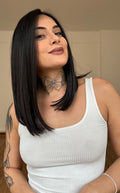 LACE FRONT ELENY - CASTANHO ESCURO 2 SLEEK (PREMIUM)