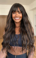 WIG WENDY SY - CASTANHO ESCURO COM MECHAS SP4/30 (FUTURA)