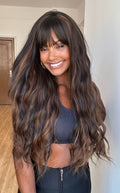 WIG WENDY SY - CASTANHO ESCURO COM MECHAS SP4/30 (FUTURA)