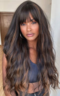 WIG WENDY SY - CASTANHO ESCURO COM MECHAS SP4/30 (FUTURA)