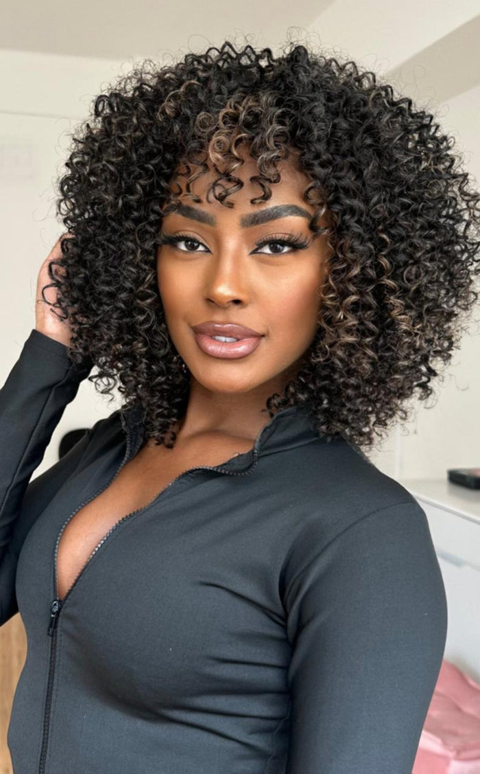 WIG MONI - CASTANHO COM MECHAS f2/27 SLEEK (PREMIUM) (Copy)