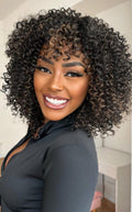 WIG MONI - CASTANHO COM MECHAS f2/27 SLEEK (PREMIUM) (Copy)