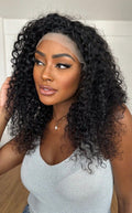 LACE FRONT HUMANA ALBERTA - CASTANHO ESCURO