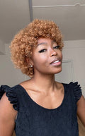 HALF WIG AFRO CAROLINA - COBRE (FUTURA)