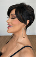 WIG ESMERALDA - PRETO COM MECHAS F2/27 SLEEK (PREMIUM)