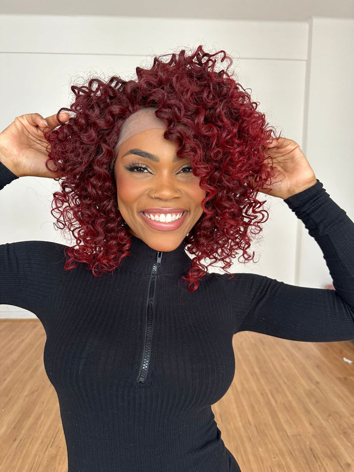 LACE FRONT BENIN - VERMELHO (ORGÂNICA)
