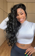 LACE FRONT ROMILDA - PRETO SLEEK (PREMIUM)