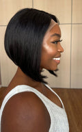 LACE FRONT HUMANA AGATHA - CASTANHO ESCURO