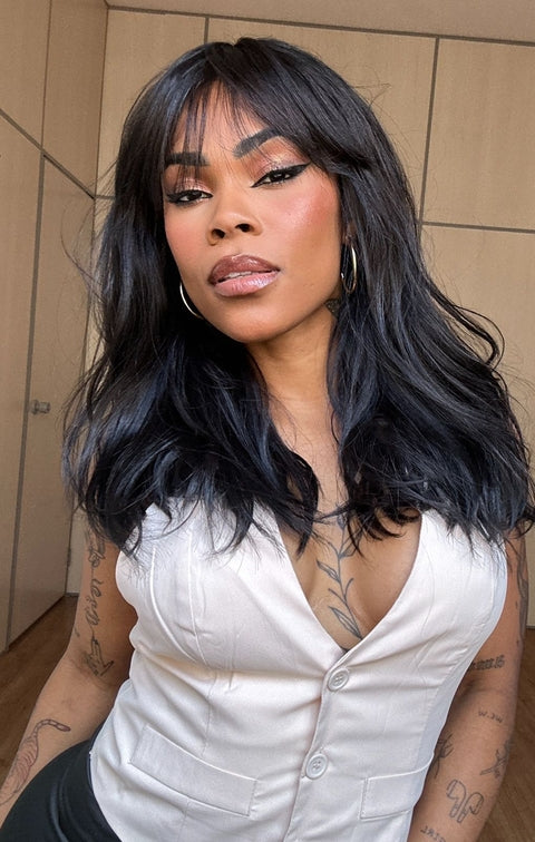 WIG LOREN PRETO 1B -  SLEEK (PREMIUM)