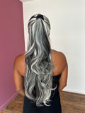 LACE FRONT JESSIE - PRETO COM BRANCO (FUTURA)