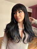 WIG OAKLAND - PRETO (HUMAN HAIR)