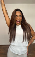 LACE FRONT SUSAN - CASTANHO COM MECHAS 33/27 (PREMIUM)