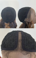 LACE FRONT NELLY - CASTANHO ESCURO COM MECHAS LOIRAS F2/27 SLEEK (PREMIUM)