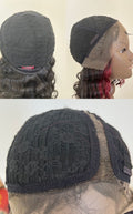 LACE FRONT CRIMP - PRETO COM MECHAS FRONTAL MARSALA GFFREDWINE (FUTURA)