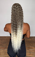 RABO DE CAVALO PODO 30" - OMBRE LOIRO T4/613 (ORGÂNICA)