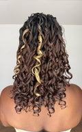 RABO DE CAVALO BEATA - CASTANHO COM MECHAS 33/27 (PREMIUM)
