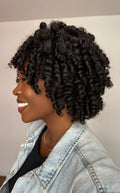 LACE FRONT CUPID - PRETO (ORGÂNICA)