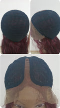 LACE FRONT GABRIELA - CASTANHO ESCURO COM MECHAS F2/27 SLEEK (PREMIUM)