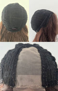 LACE WIG ANTÔNIA - CASTANHO COM MECHAS F4/30 (PREMIUM)