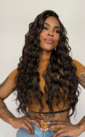 WIG ÍRIS - CASTANHO COM MECHAS SP4/27 (BIO ORGÂNICA)