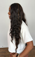 LACE FRONT CAROL - CASTANHO COM MECHAS SP4/30 (FIBRA PROTEÍNA)