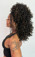 WIG ESMERA – PRETO COM MECHAS RHL2/30  (BIO FIBRA)