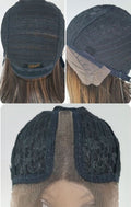LACE FRONT CLÉLIA - PRETO COM MECHAS LOIRAS F2/27 SLEEK PREMIUM