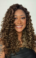 LACE FRONT COSETE - CASTANHO COM MECHAS 12H24 (BIO FIBRA)