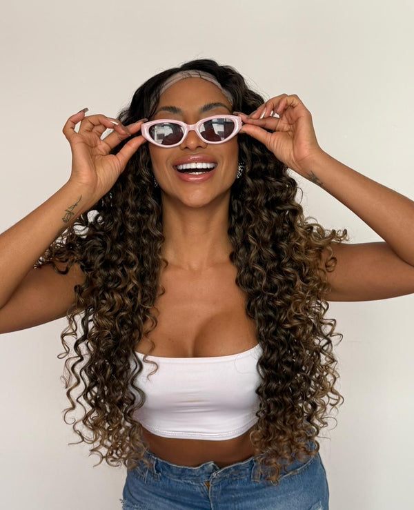 LACE FRONT KITRON - OMBRE LOIRO 8/30 (SUPER PROTEÍNA)