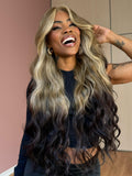 LACE FRONT KATRINA -OMBRE MESCLADO 1B/24D