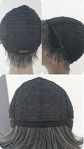 WIG ESTER - CASTANHO ESCURO COM MECHAS SLEEK (PREMIUM)