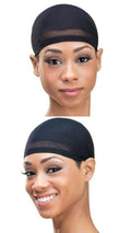 PAR DE TOUCA - WIG CAP (PRETA)