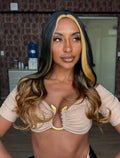 WIG DRICA - OMBRE COM MECHA FRONTAL (ORGÂNICA)