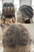 LACE FRONT CRIMP SY - OMBRE PLATINADO (PREMIUM)