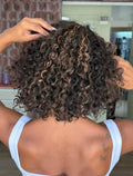 WIG JULIA - CASTANHO COM MECHAS F1B/30 (HUMANA)
