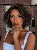 WIG JULIA - CASTANHO COM MECHAS F1B/30 (HUMANA)