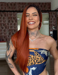 LACE FRONT NATURAL YAKI 26 - RUIVO COPPER ORANGE (NATURAL YAKI)