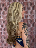 LACE WIG ANALICE - LOIRO MESCLADO 16/22 (ORGÂNICA)