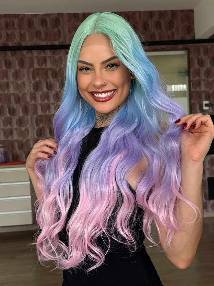 LACE FRONT SAMIRA - UNICÓRNIO GNPK03 (PREMIUM)