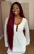 LACE FRONT BIO-BOHEMIAN - MARSALA C118 (BIO FIBRA)