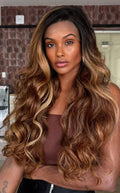 LACE FRONT DÁLIA - CASTANHO CLARO MESCLADO 613/1427 (PREMIUM)