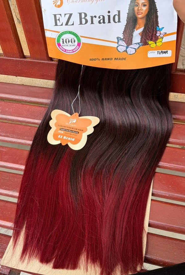 JUMBO EZ BRAID -OMBRE MARSALA T1/900 (PREMIUM)
