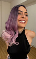 WIG AZALEIA - SW8026 ONDULADA OMBRE LILÁS (FUTURA)