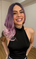 WIG AZALEIA - SW8026 ONDULADA OMBRE LILÁS (FUTURA)
